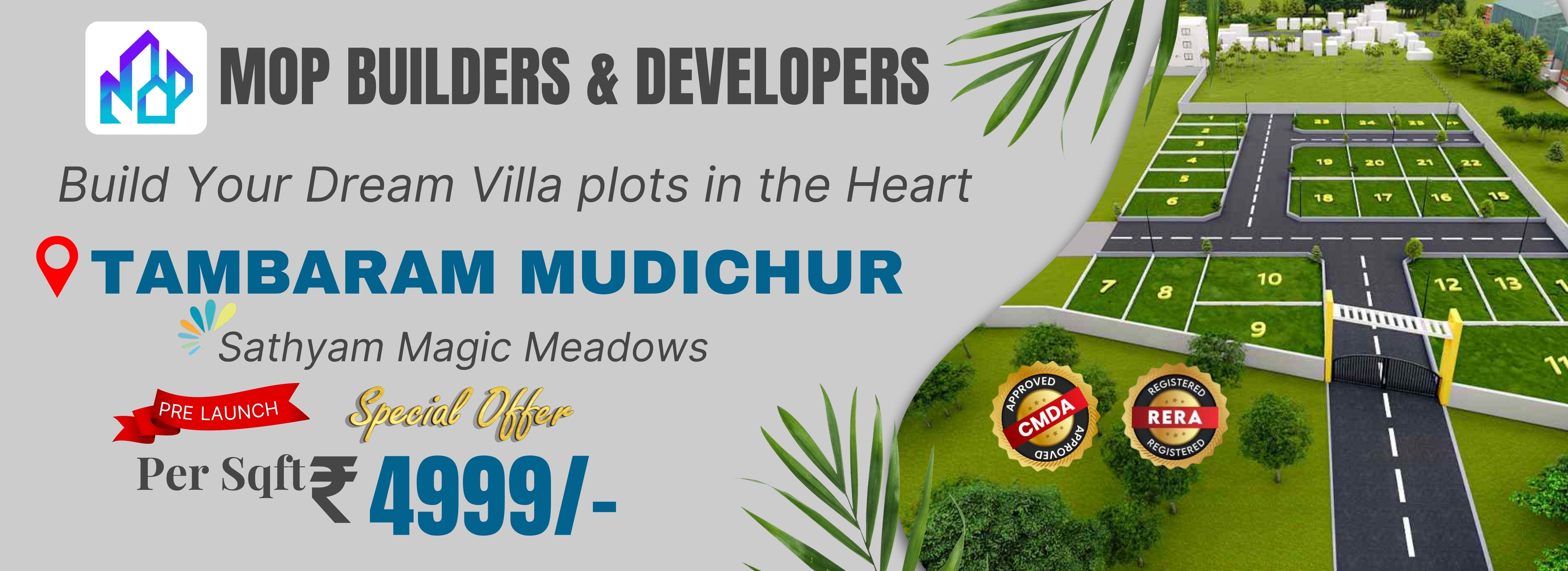 gated community plots in tambaram